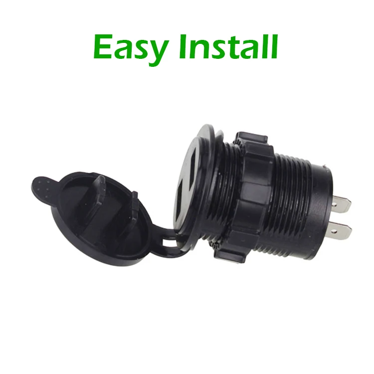 EAFC 5V 3.1A  USB  ڵ  , LED  а , ȭ е º Ʈ  12-24V