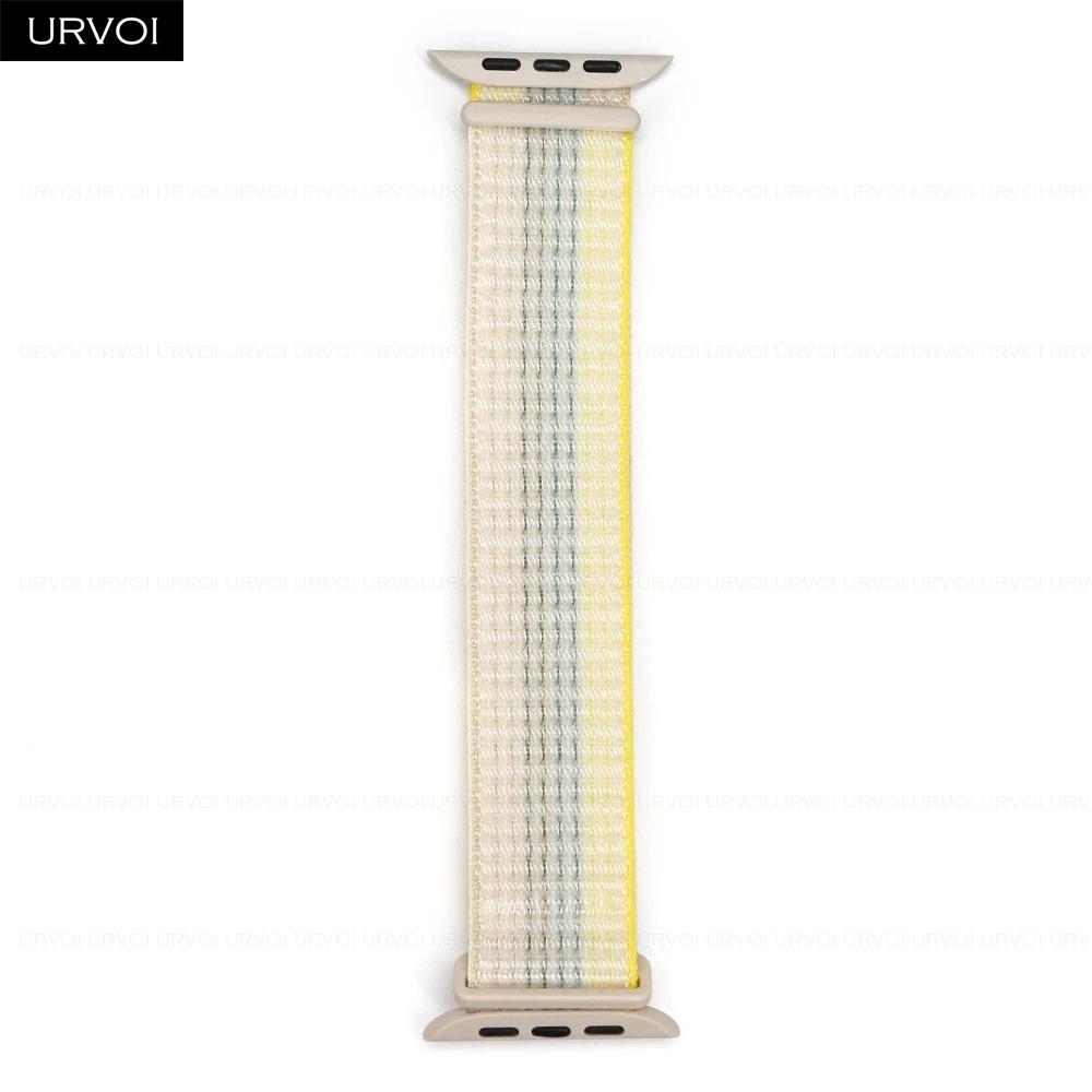 URVOI Premium Nylon Sport Loop Wristband with Hook & Loop Closure