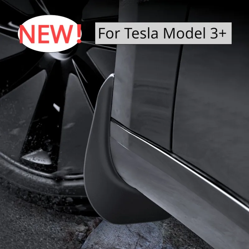 

Fender for Tesla Model 3+ Upgrade Mudguards Car Splash Guard Replacement Protector 4pcs New Model3 Highland 2024 Accessories
