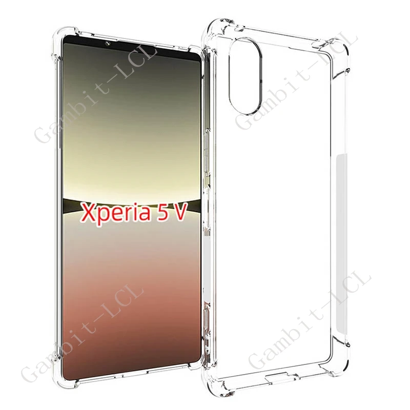 Premium Shockproof Anti-Falling TPU Silicone Case for Sony Xperia - Ultimate Protection Back Cover