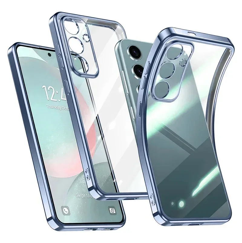 Luxury Plating Clear Transparent Back Cover