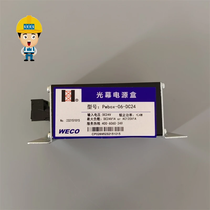 Elevator Parts SEES PWS917-24 PWBOX-06-DC24 Weco Door Detector Power Supply 24v