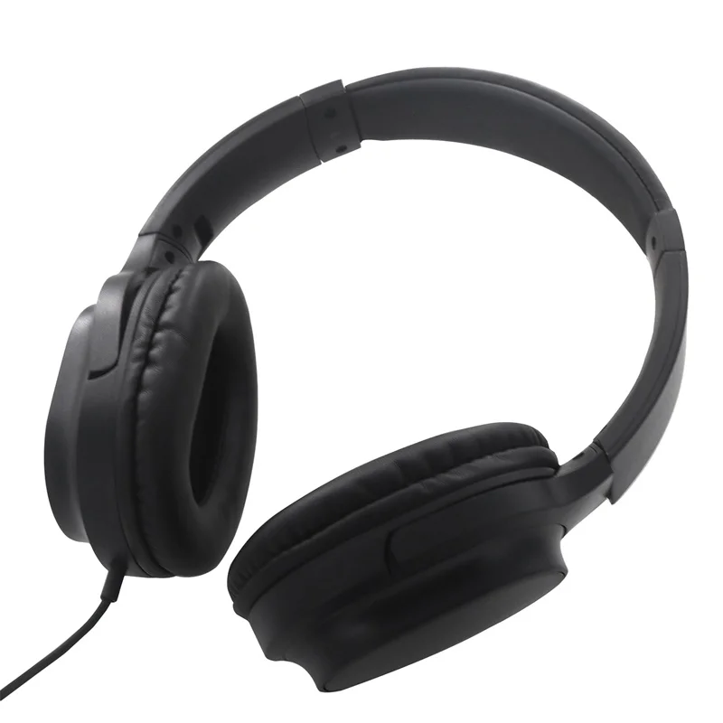2023 The New Listing Headphone Audio Mixer Over Ear Headset Retractable Foldable Wired Stereo