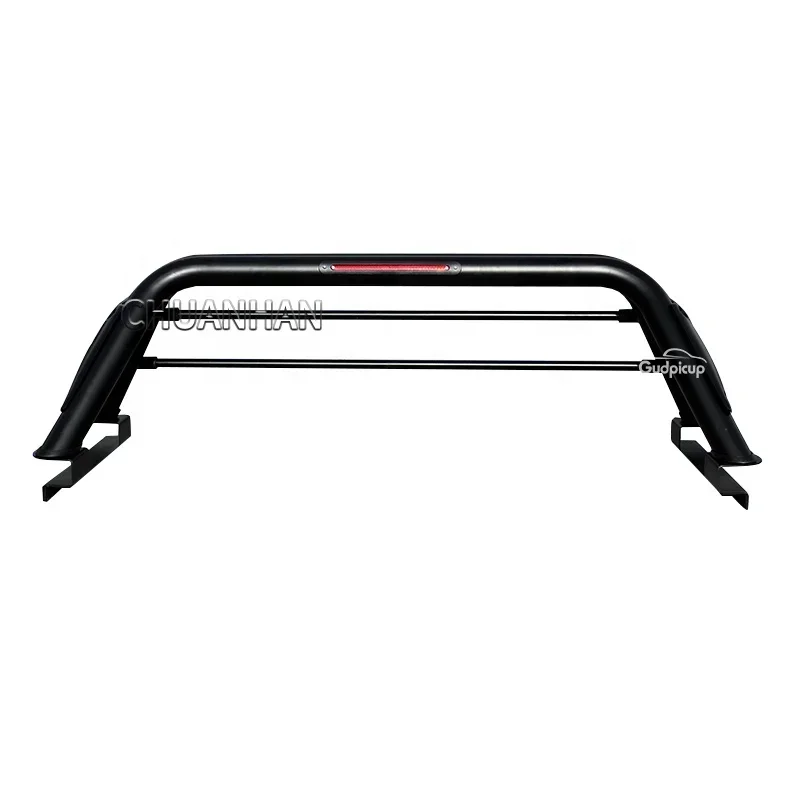 black universal 4X4 roll bar for car accessories.