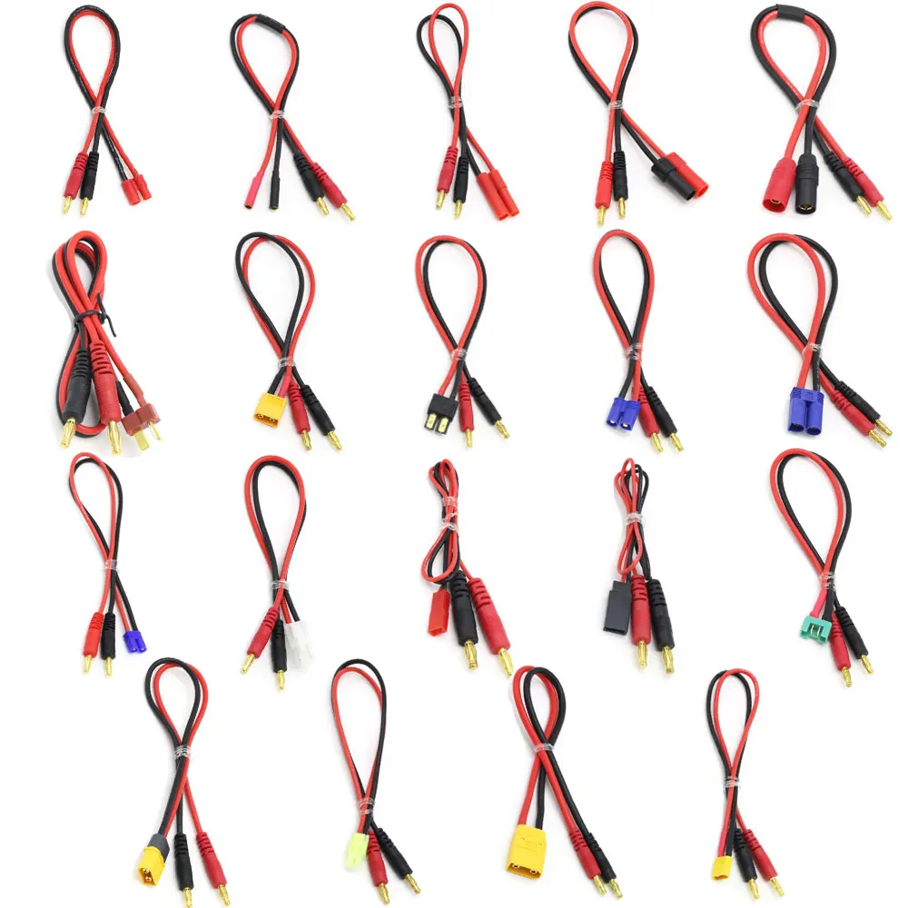 4mm Banana Plug To EC3 Charging Cable – IMax Adapter For LiPo Battery, Model Making 2 thumbnail image