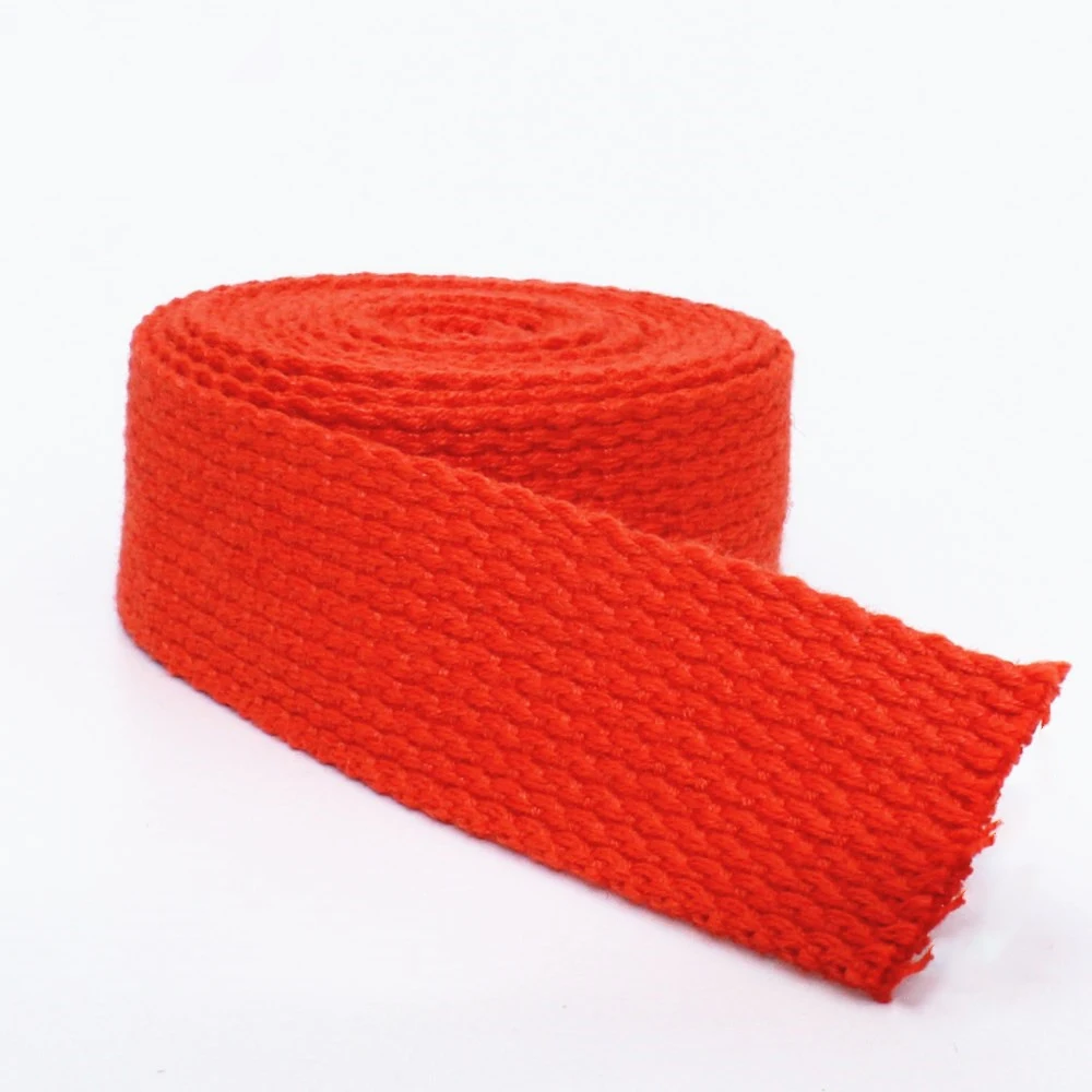 Chainho,Solid Color Backpack Strap,High Tenacity,Polyester/Cotton Canvas Webbings,DIY For Bags Garments,Shoes,5 Yards,Width 20mm