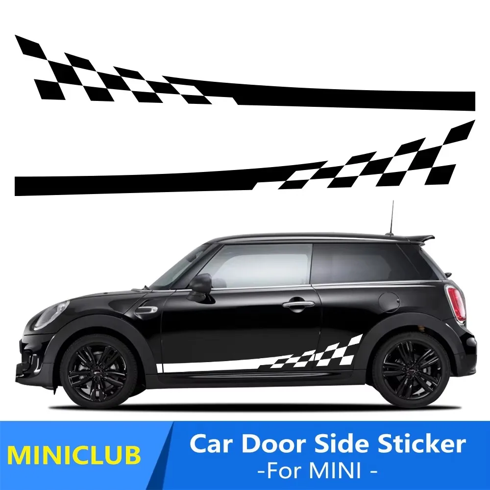 Car Door Side Stickers For MINI Cooper S JCW R55 R56 F55 F56 R60 F60 ...