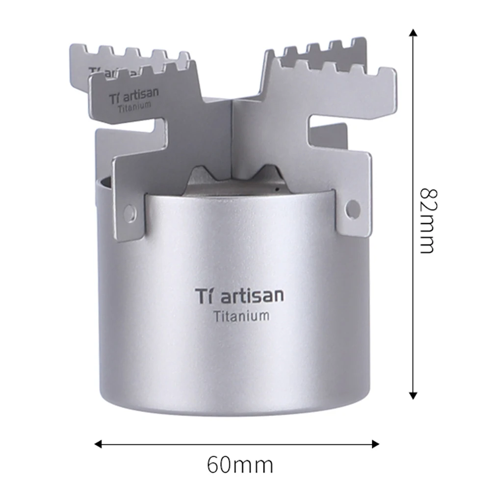 Cross Stand Alcohol Stove Office Outdoor 0.5mm 1 Set 100ml Accessories Furnace Lightweight Replacement Camping