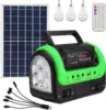 Solar Generator Portable with Panel Solar Power Generators Station Flashlight Emergency Powered for Home Use Camping Hunting 1