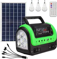 Solar Generator Portable with Panel Solar Power Generators Station Flashlight Emergency Powered for Home Use Camping Hunting 1