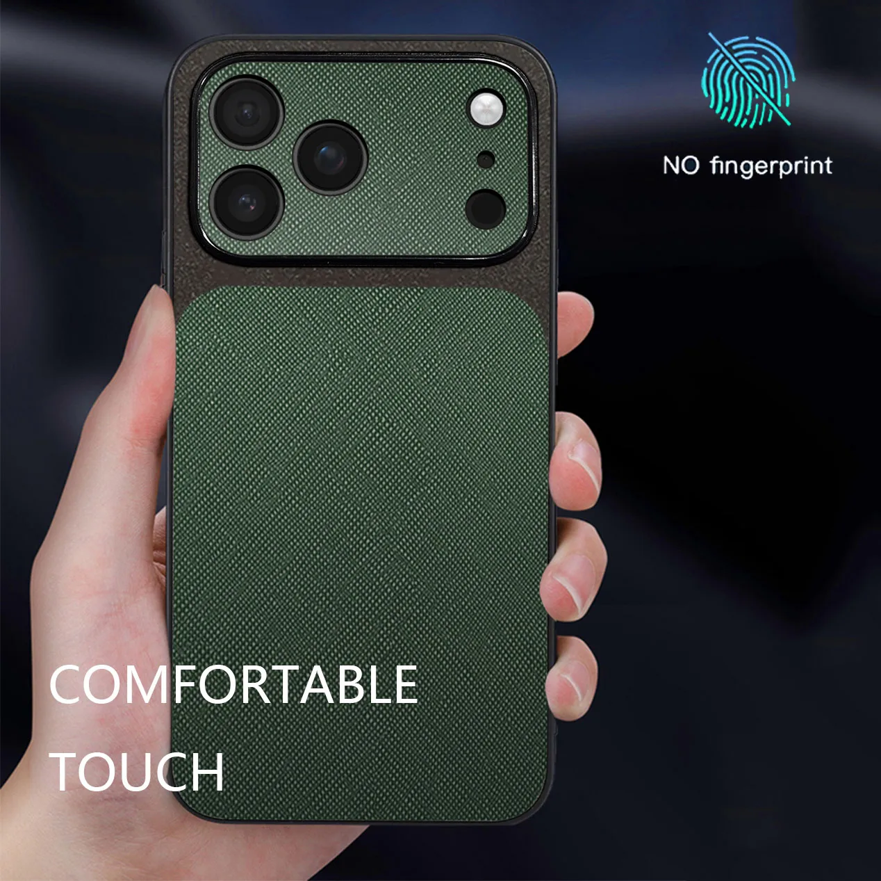 Luxury PU Leather Shockproof Phone Cover in Ultra Silicone