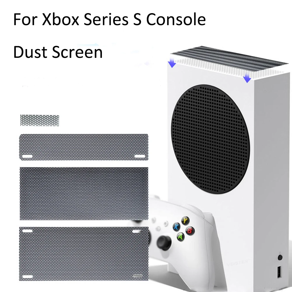 

Dust Filter Kit Compatible with Xbox Series S, Include 4 PVC Series S Mesh Filter Covers