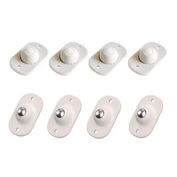 Swivel-Casters Wheels 360° Self-Adhesive - Silent Trash Can Universal Swivel Wheels Paste Pulley