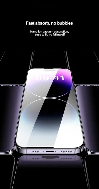 2 шт. для IPhone 16 15 14 13 12 11 Plus ProMax X XS XsMax XR антиподглядывающая пленка HD закаленное стекло без пыли установка защитная пленка 5