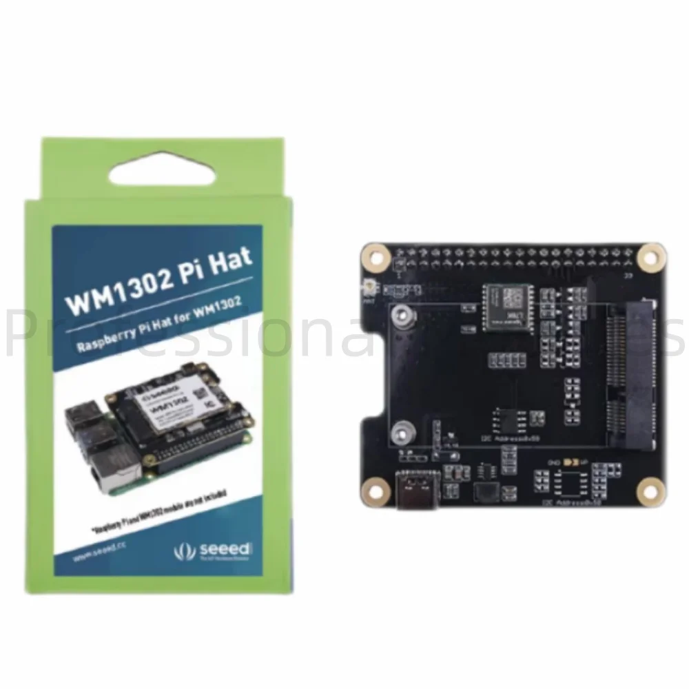 Seeed WM1302 Raspberry Pi Hat, LoRa Concentrator Semtech SX1302, WM1302 LoRaWAN 모듈 연결용, 미니-PCIe 폼팩터