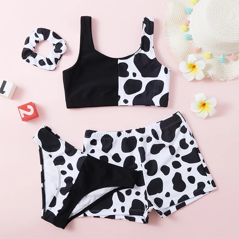 thumbnail image 1 of Nuevo Traje de baño femenino arrugado con aros, Bikini de cintura alta, traje de baño para mujer, conjunto de Bikini sólido, bañador, traje de baño para mujer, 1 of 4