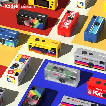 Nuova fotocamera Kodak Portachiavi Kodak 1987 Mini fotocamera digitale 1 pz Fotocamera a 6 colori spedita a caso come regalo di Capodanno