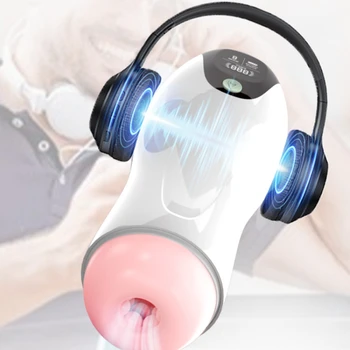 Male Masturbators for Men Vagina Endurance Exercise Masturbation Vacuum Pocket Pussy Suck Masturb Sex Toys Vagina Toy for Men 6