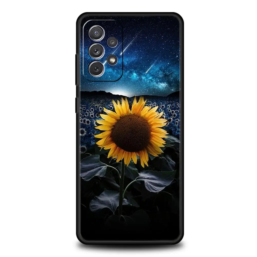 Radiant Sunflower Design Smartphone Case Cover