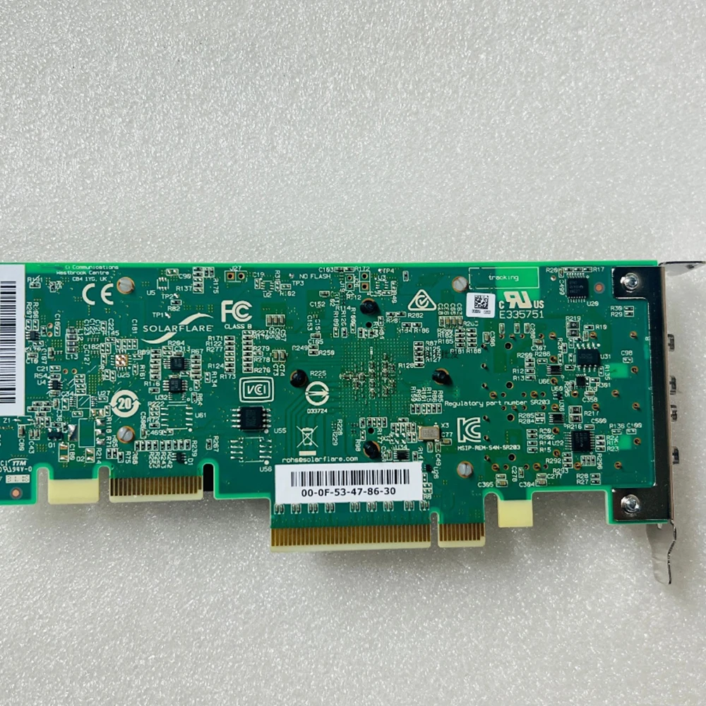 For Solarflare SFN8522 10Gb Financial Securities High Performance Low Latency 10G Dual Port Network Card X2522 4 For Solarflare SFN8522 10Gb Financial Securities High Performance Low Latency 10G Dual Port Network Card X2522 - Image 2