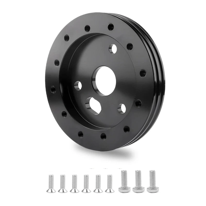 

0.5Inch Steering Wheel Hub Adapter Conversion Spacer -For 6 Hole To 3 Hole Steering Wheel Adapter - Car Parts
