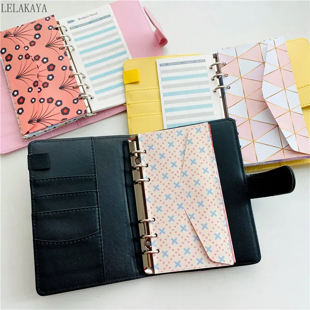 A6 Macaron Color PU Leather Notebook Set