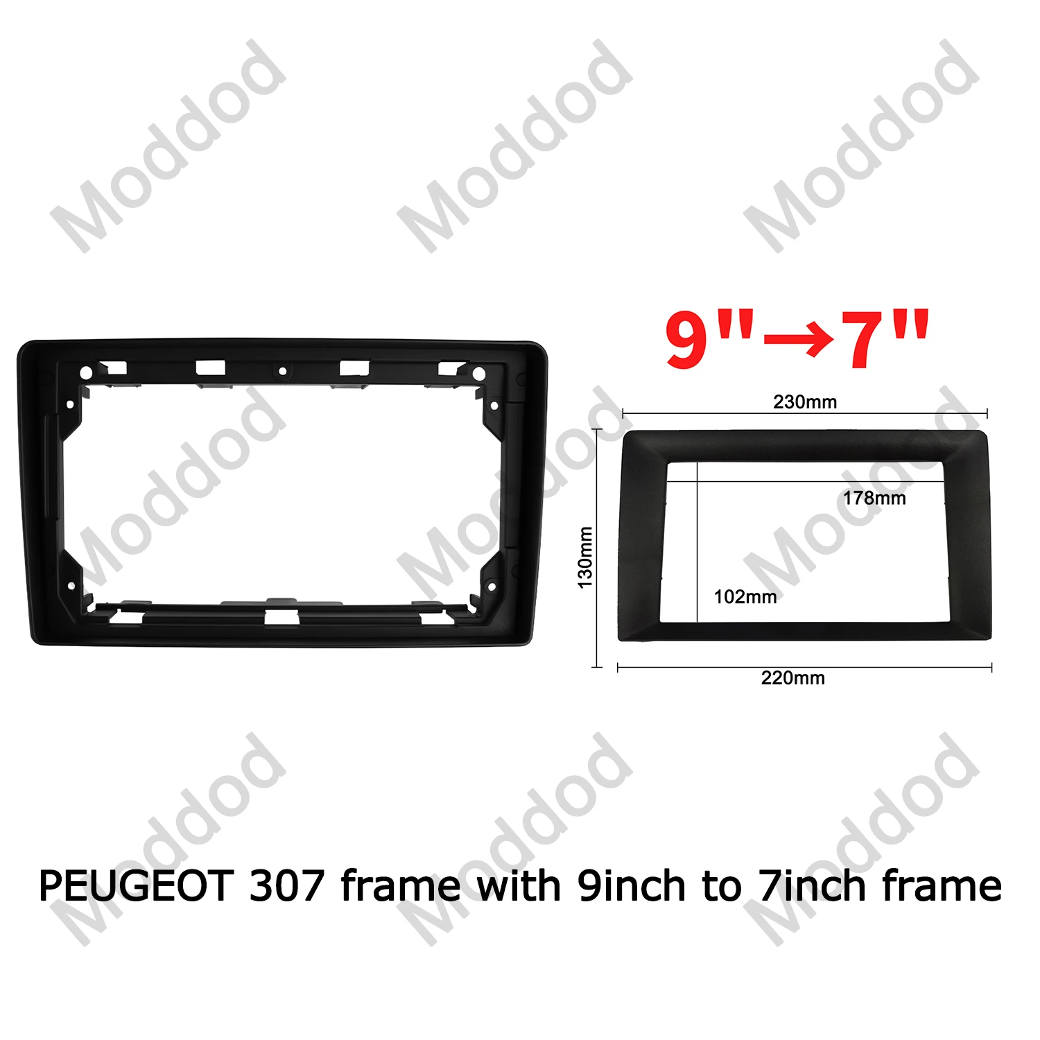 Ǫ 207 307 Ʈο C2 C3 ǾƮ   , 9 ġ  ٸ  ŰƮ, ׷ GPS DVD ÷̾ г 