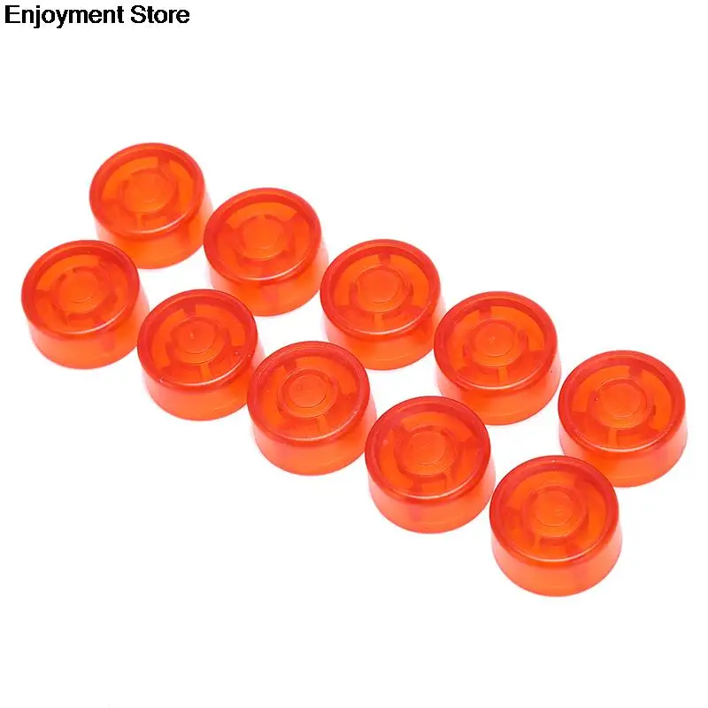 Electric Guitar Pedal Guitar Accessories Electric Guitar Switch Guitar Pedal Topper 10Pcs/pack Electric Guitar Effect Pedal Foot Nail Cap Amplifiers Candy Color Foot Switch Toppers Knob Accessories 2.5cm