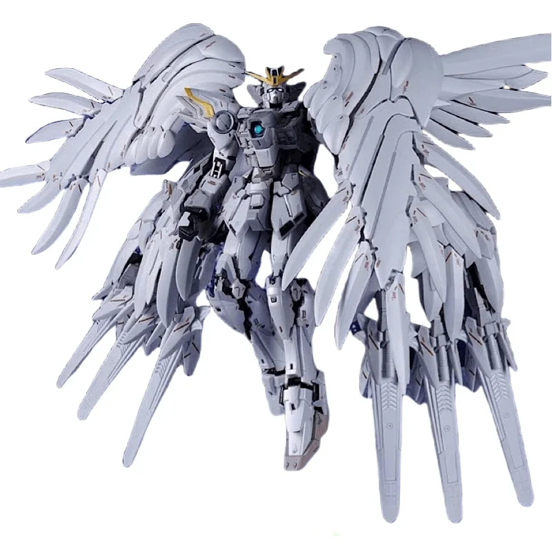 

Модель в наличии MC 1/100, фиксация детской модели, снежно-белоснежная экшн-фигурка из сплава, игрушка для мальчика, модель Mecha, Подарочный комплект в сборе