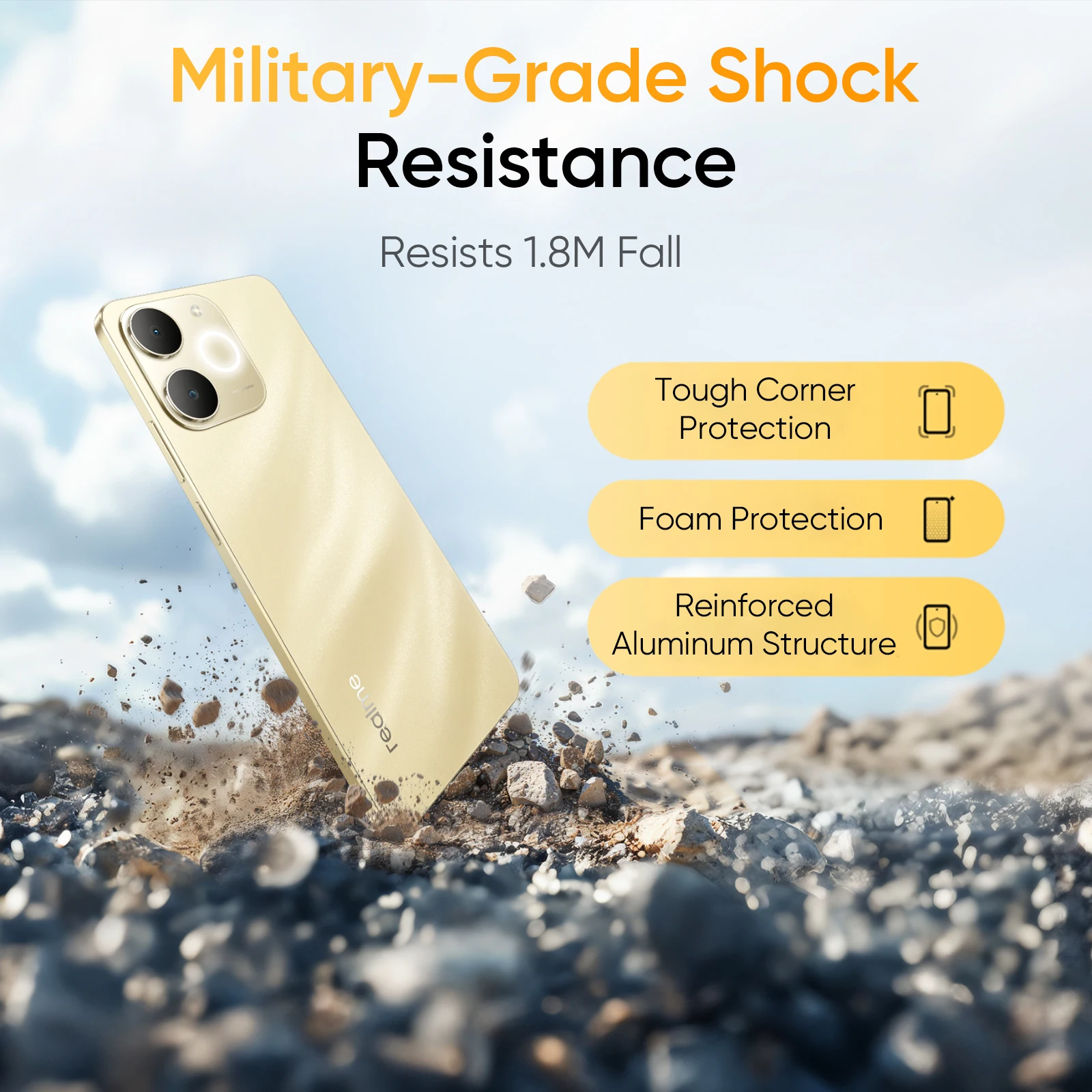 Global Version realme Note 70T AI Smartphone 6.75-inch 90Hz Screen