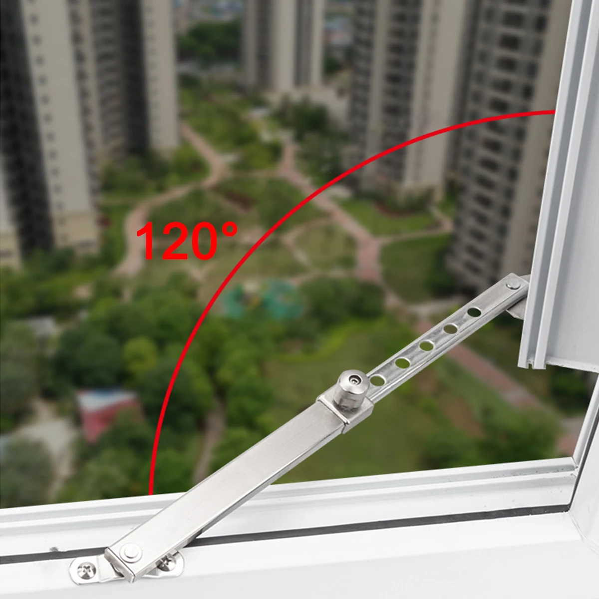 Stainless steel Window limiter Lock Window Latch Hinges Latch Lock Aluminum Alloy Windows Wooden Windows Iron