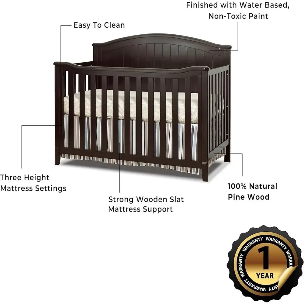 4-in-1 Convertible Crib 6