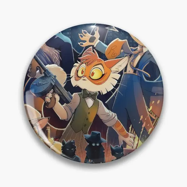 Lackaisy Lackadaisy Cats Soft Button Pin Badge Spilla Lover Spilla Moda Donna Gioielli Cartoon Gift Collar Decor Hat