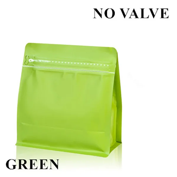 Resealable Thick Aluminum Foil Zipper Bags for Coffee and Tea Packaging, 25-Pack