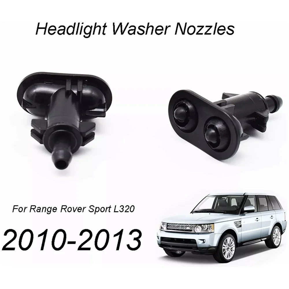 

Front Left Right Headlight Washer Jet Nozzle Set for Land Rover Range Rover Sport L320 2010-2013 OE# LR015359 LR015358