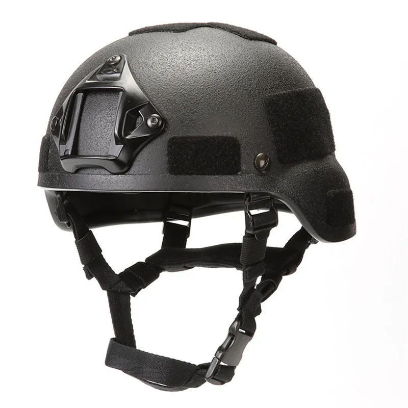 

MICH 2000 Fiberglass Tactical Helmet Airsoft Hunting Helmets With NVG Mount Paintball Protective Headgear Outdoor Sport