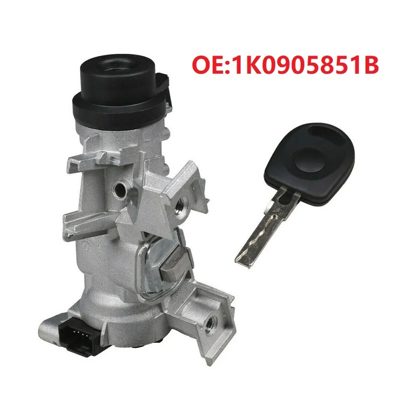 Muslimcar Accensione Barrel Starter Door Lock Switch Con Chiave Per Vw Golf Mk6 Caddy Passat Touran
