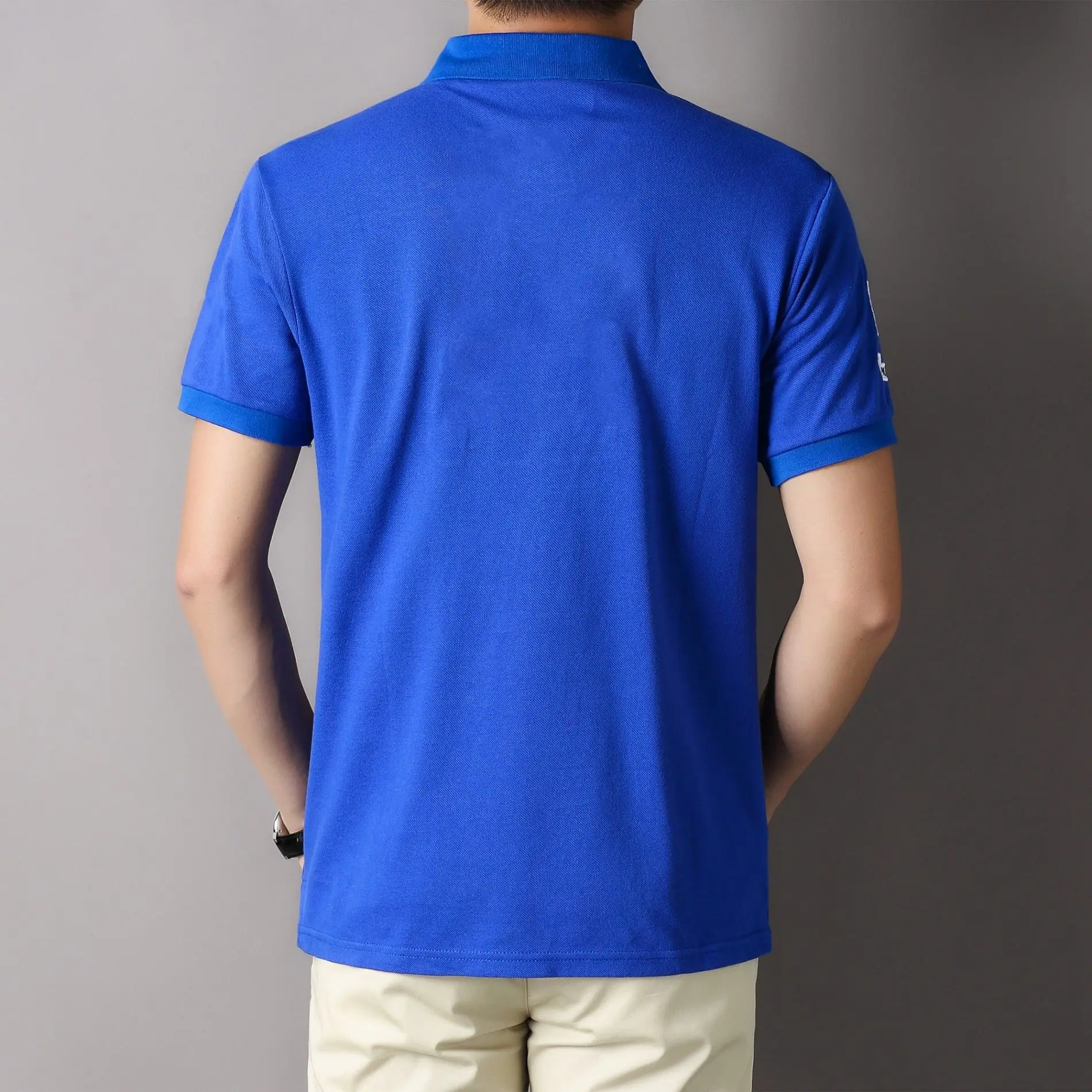 New Paris Polo Shirts Designer Short-sleeved Men's Classic France