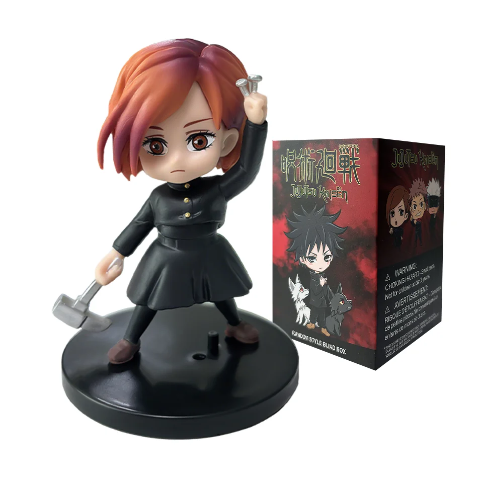 Jujutsu Kaisen 9cm Figur Q-Version Satoru Gojo Itadori Yuji Nobara Megumi Sammlerfiguren Geburtstagsgeschenk – Detail 9