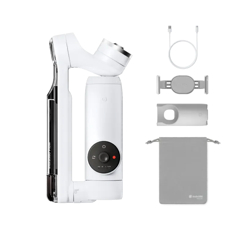  Insta360 Flow Gimbal Stabilizer for Smartphone, AI