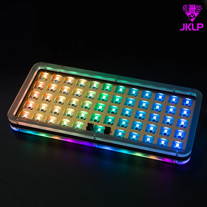 Dna59 Mechanical Keyboard Kit Mini 59 Keys Hotswap Pcb Rgb Backlight