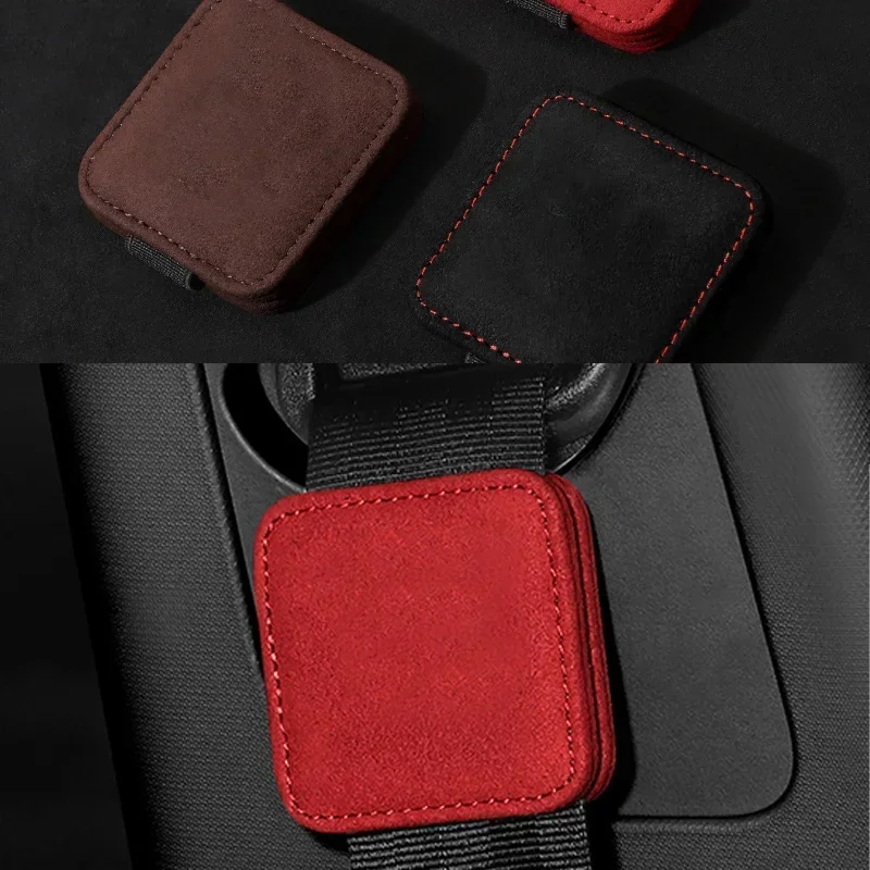 Magnetic Car Seat Belt Stabilizer with Anti-Collision Protection