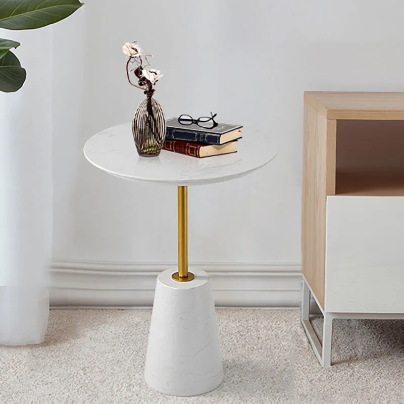 Divano Console Circle Marmo Nesting Tavolino Pietra Design Moderno Soggiorno Tavolino Dorato Tavolino Rotondo Tavolo Sy50Ct