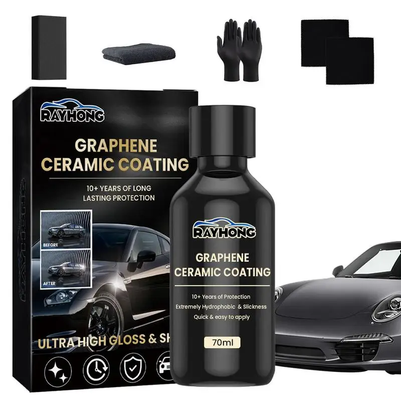 

Car Paint Ceramic Coating SUV Ceramic Coating Agent For Car Trim Wheel Maintenance Professional Waterproof Anti-UV Agent