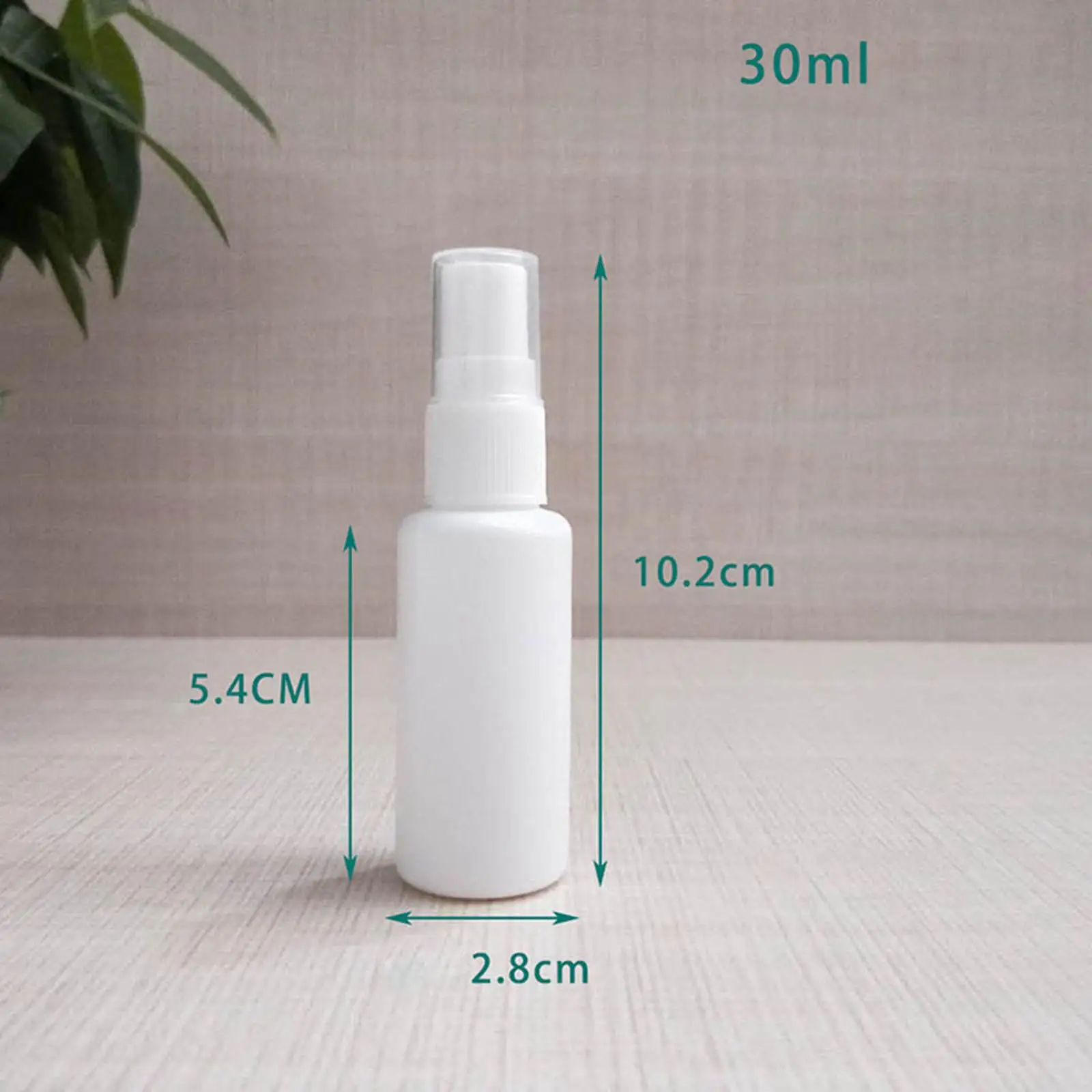 50 Pieces Clear Empty Spray Bottles, 30ml Spray Reusable Fine Mist with Portable Makeup Squirt Bottles