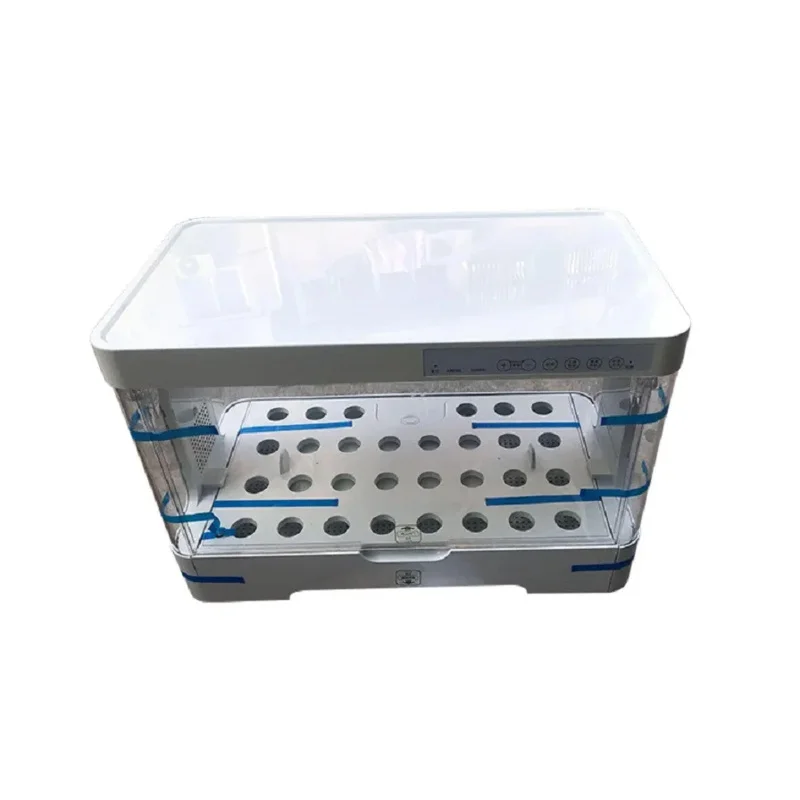 Indoor Hydroponic Grow Box with LED Light Hydroponic System for Home Use Soilless Cultivation, Automation Equipment