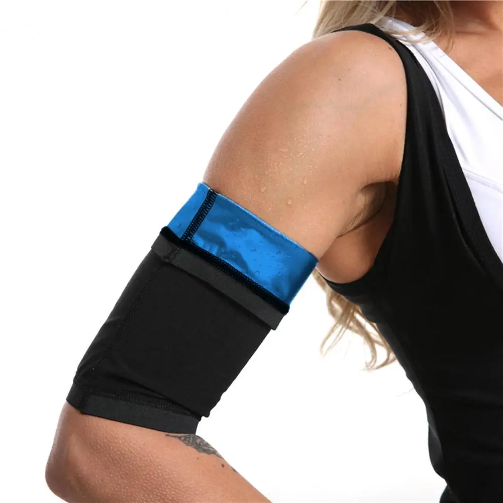 1Pair Arm Trimmers Sauna Sweat Band for Sauna Effect Arm Slimmer Anti Cellulite Arm Shapers Weight Loss Workout Body Shaper