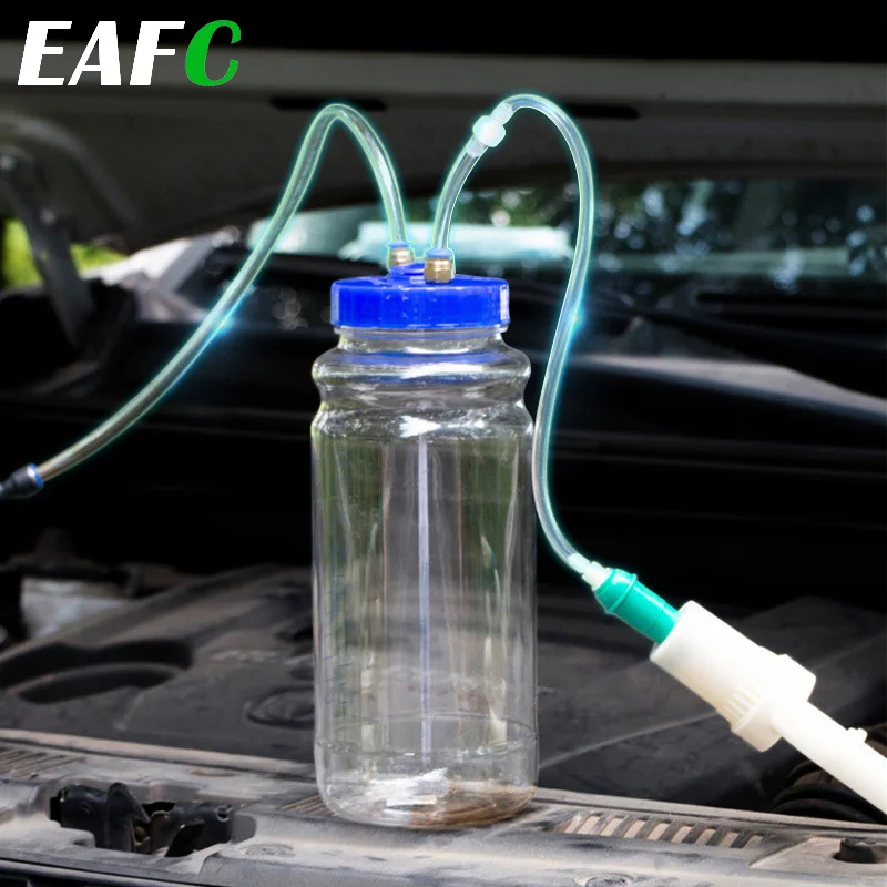 EAFC 2L car oil change artifact manual hand pump engine vacuum suction suitable for fuel water diesel gasoline vacuum suction oil transfer pump oil extractor pump oil pump