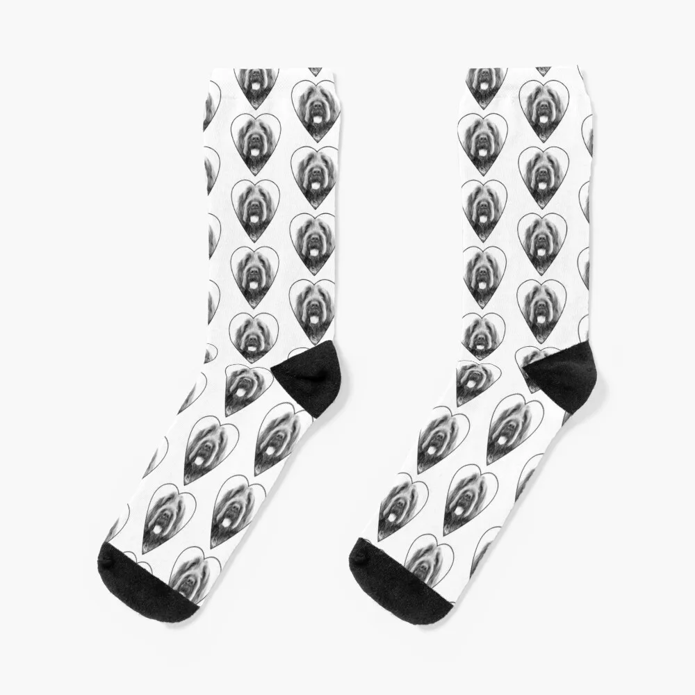 

Moustache Spinone Socks Compression stockings Socks with print Socks Men Women's