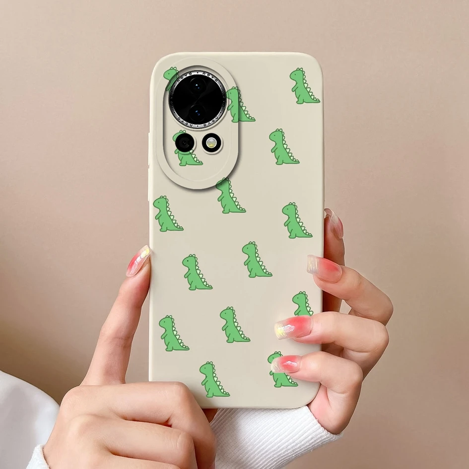 Bear Dinosaur Silicone Soft Shockproof Bumper Phone Case Cover